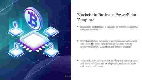 Blockchain Business PowerPoint Template
